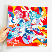 Load image into Gallery viewer, Electric Forage print